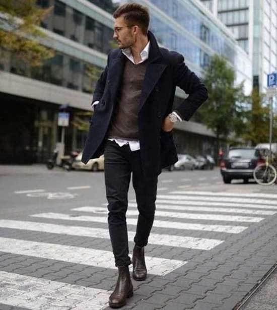 How to Look Good in Winter Business Casual Men's Clothing - OladFashion ...