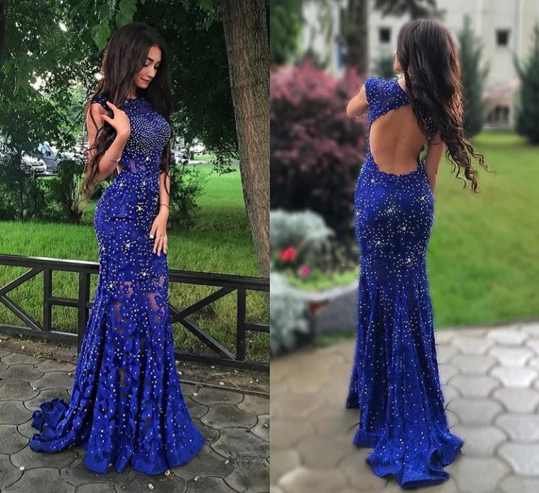 Mermaid Style Prom Dress